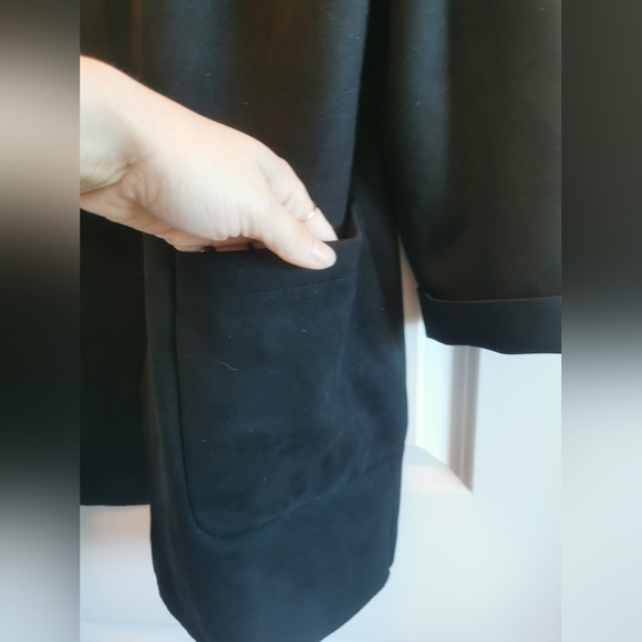 Black men's ZARA suede blazer - Picture 15 of 15